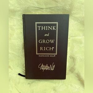 Leather bound collection edition Think and Grow Rich book